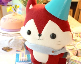 Kawaii Fox Plush Sewing Pattern Bundle - 14 Inch Beginner Stuffed Animal PDF