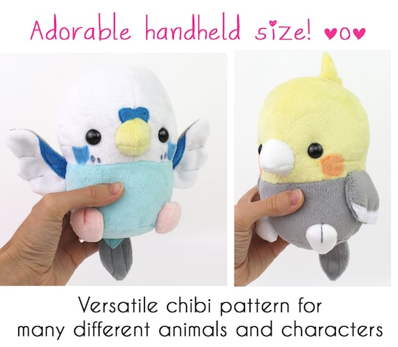 crow plush pattern