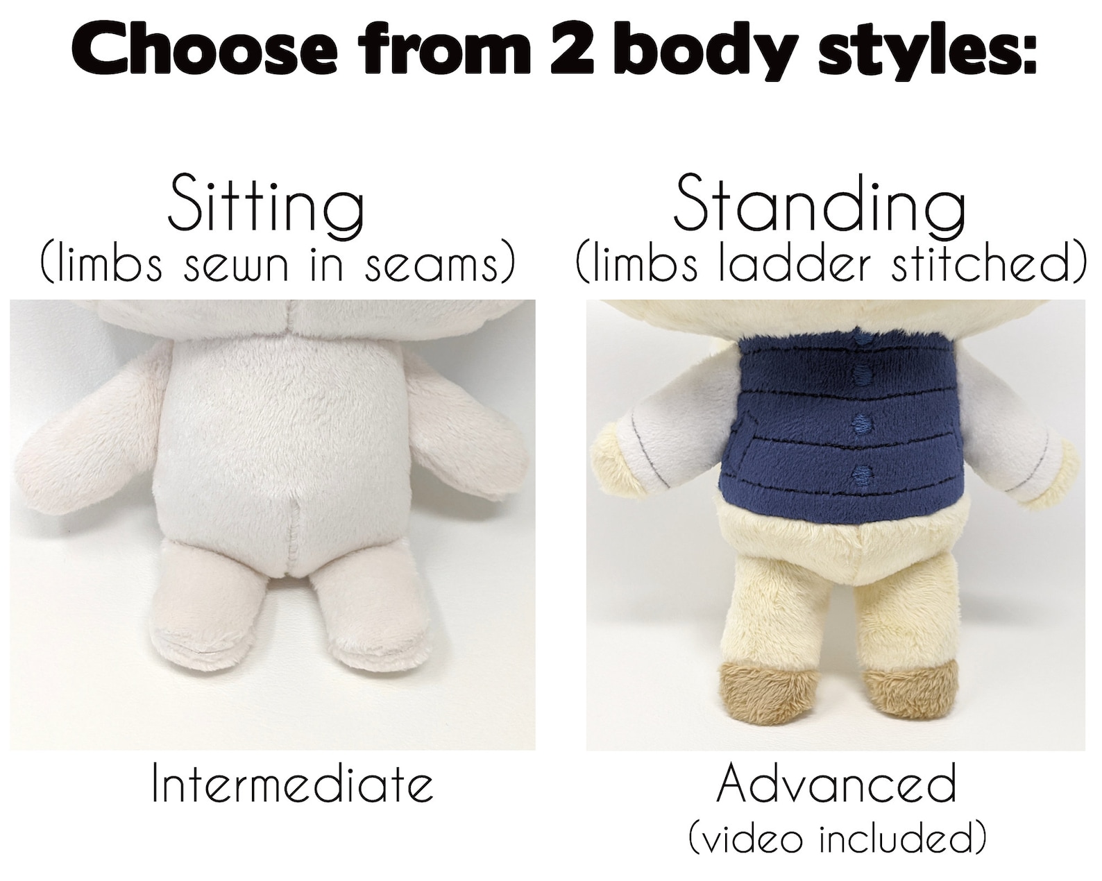 Plush Sewing Pattern PDF Animal Crossing Bundle Plushie Etsy Canada