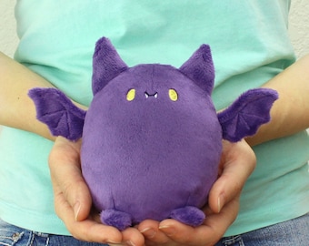 Kawaii Fledermaus Plüsch Schnittmuster - 14 cm Halloween Stofftier PDF