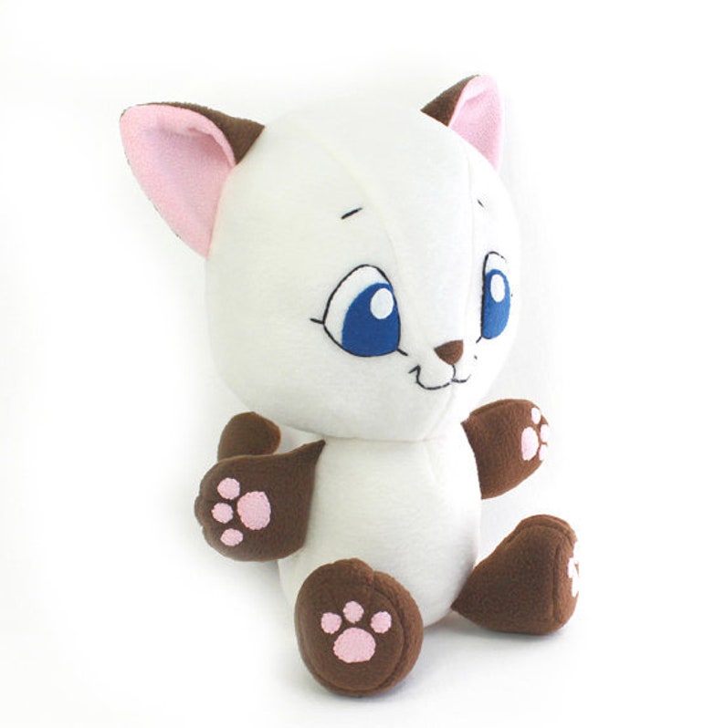 pdf sewing pattern cuddle kitten stuffed animal easy cat etsy