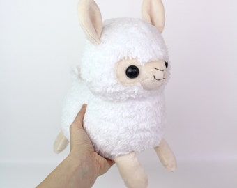Plush Sewing Pattern PDF Alpaca Llama Stuffed Animal Tutorial With