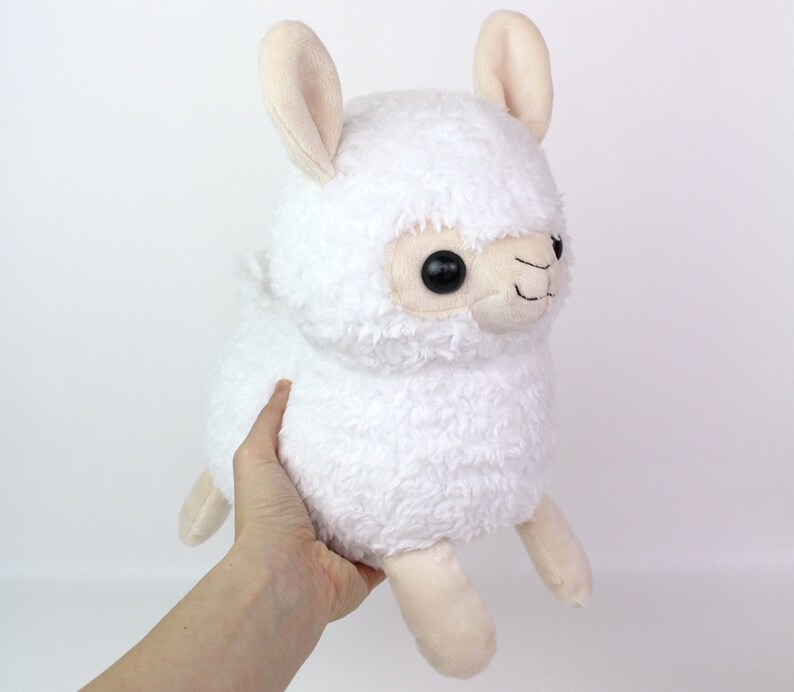 Plush Sewing Pattern PDF Alpaca Llama Stuffed Animal Tutorial Etsy Canada