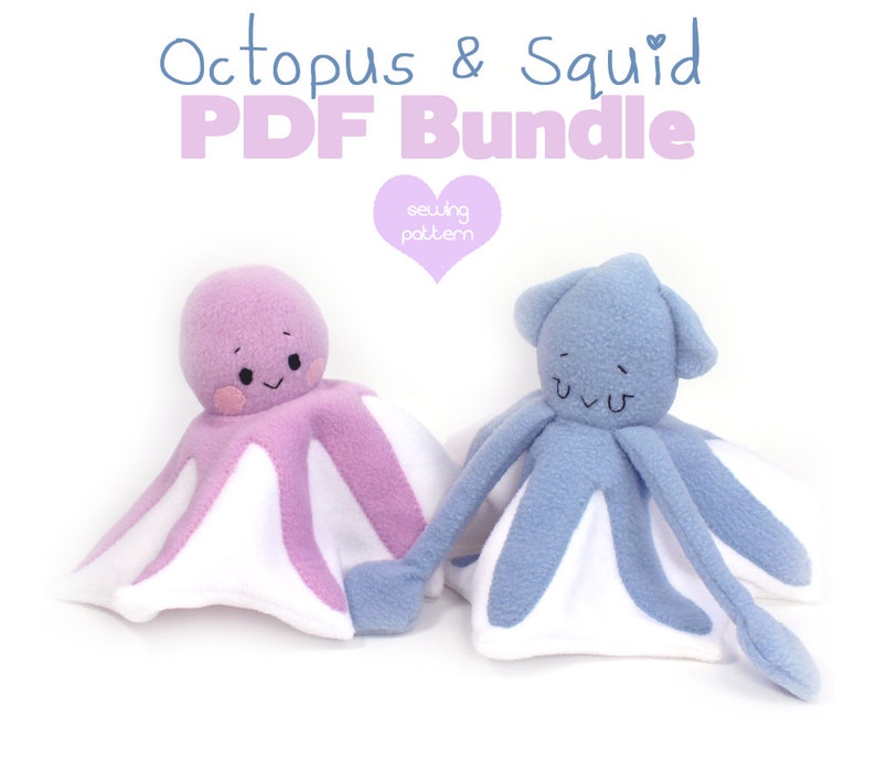 octopus stuffed animal pattern