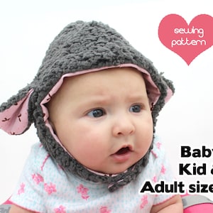 animal hood sewing pattern