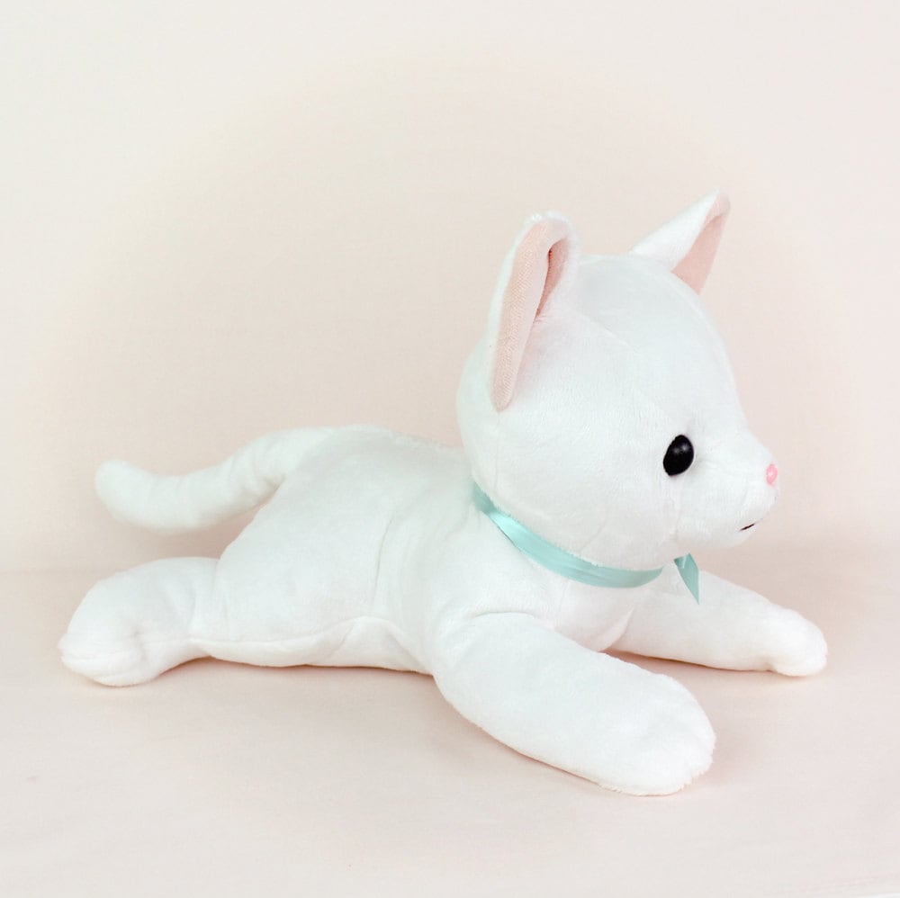 Cute Cat Plush Sewing Pattern, Adorable Stuffed Animal Easy