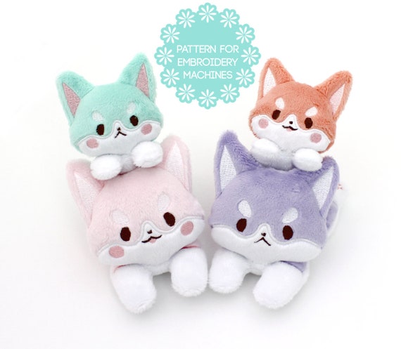 machine embroidery in the hoop stuffed animals
