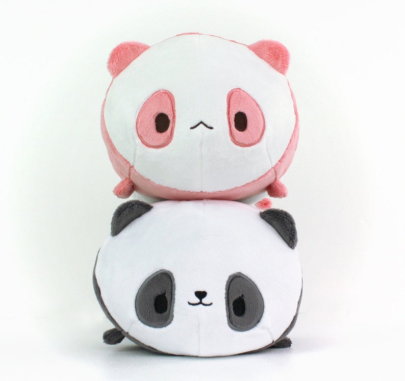 kawaii panda plush