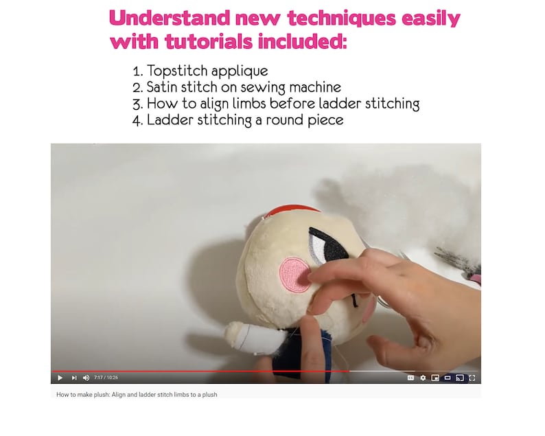 Plush Sewing Pattern PDF Animal Crossing Bundle Plushie - Etsy