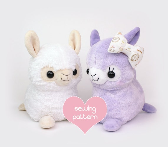 Kawaii Alpaca Amigurumi – Pixeled Peach