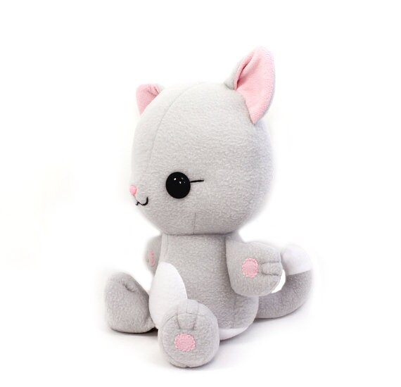 Plush Sewing Pattern PDF Cat Stuffed Animal Kawaii Easy - Etsy Australia Plush Sewing Pattern PDF Cat Stuffed Animal Kawaii Easy - Etsy Australia