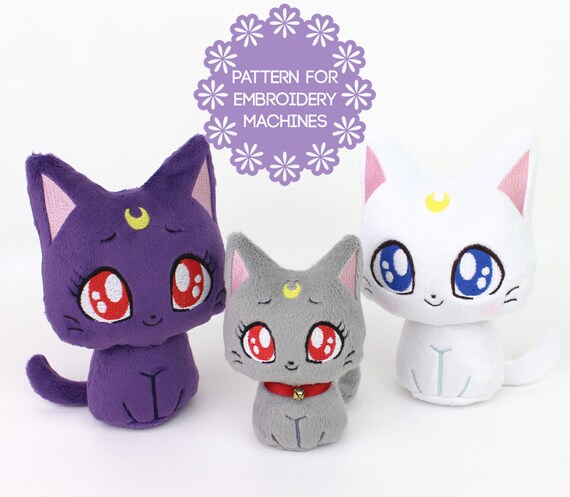 sailor moon cat plush