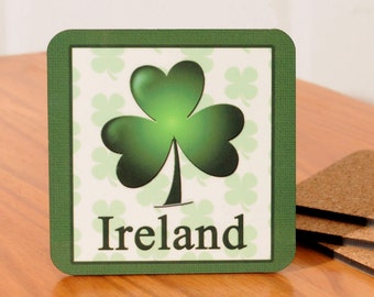 Ireland/Irish Coasters - set of 4