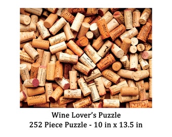 Wine Lover's Puzzle - 252 Piece Puzzle