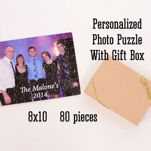 Personalized Photo Puzzle - 80 pieces - Photograph Puzzle