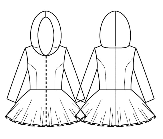 Satin Lined Quilted Jacket Sewing Pattern Sizes XS to Large - Etsy
