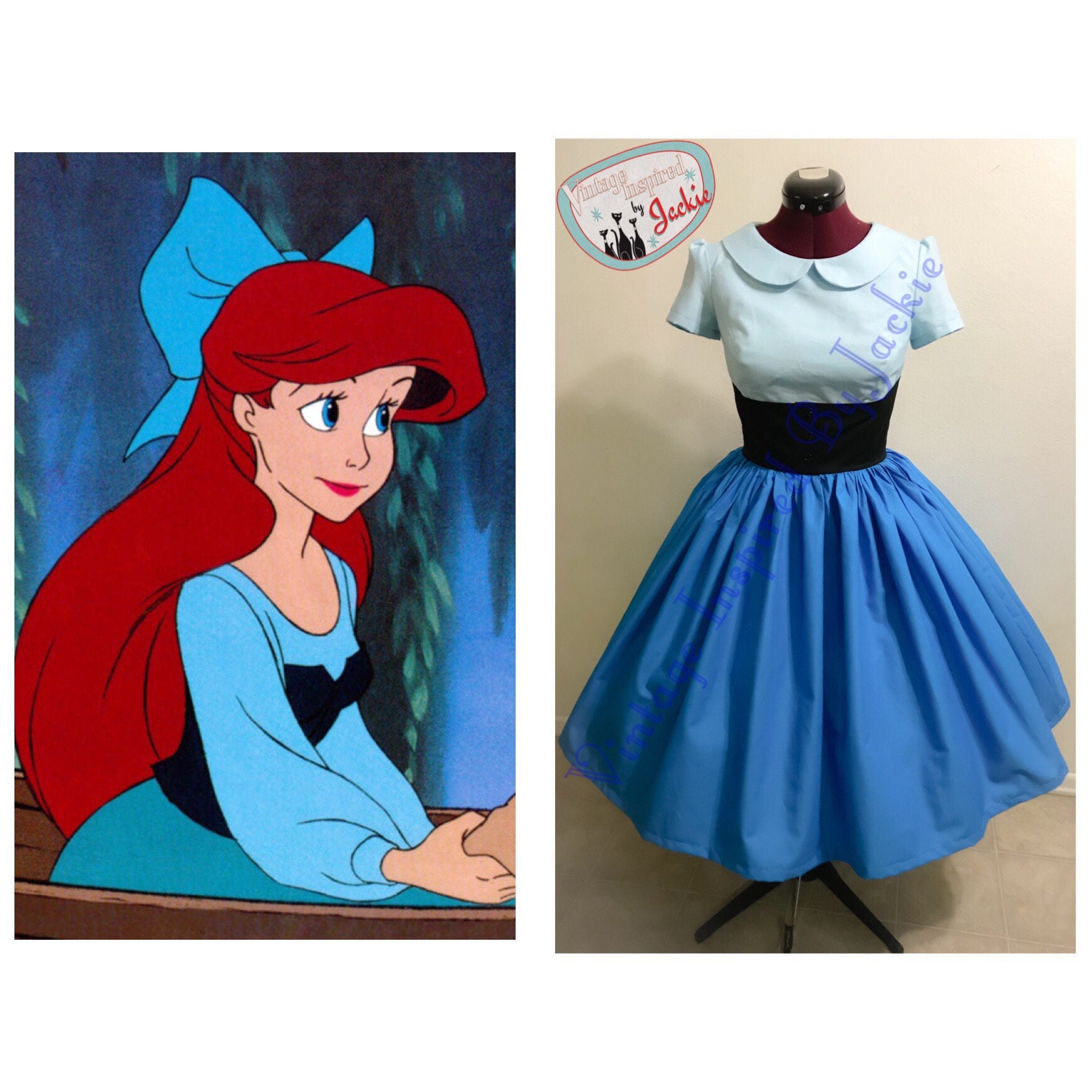 little mermaid kiss the girl costume