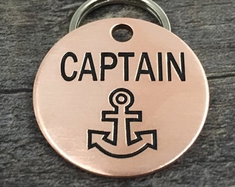 nautical dog tags