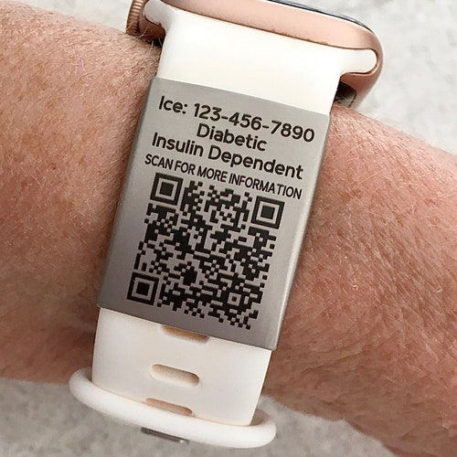 Medical Alert Badges for ID Bracelet. Etsy