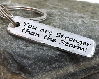 Inspirational gift, motivational keyring, quote keychain, keyring with positive quote, meditation gift,