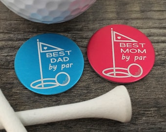 Golf ball marker, golf lover gift, personalized ball marker, Gift for mom, magnetic golf ball marker, custom ball marker