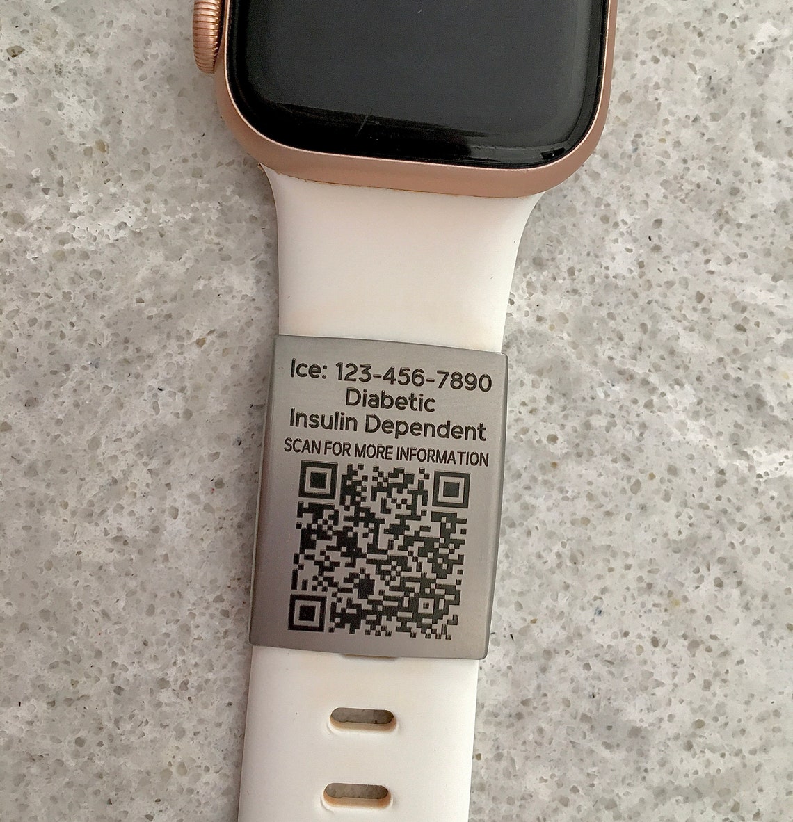 Medical Alert Id Bracelet QR Code for Id Bracelet ICE Etsy