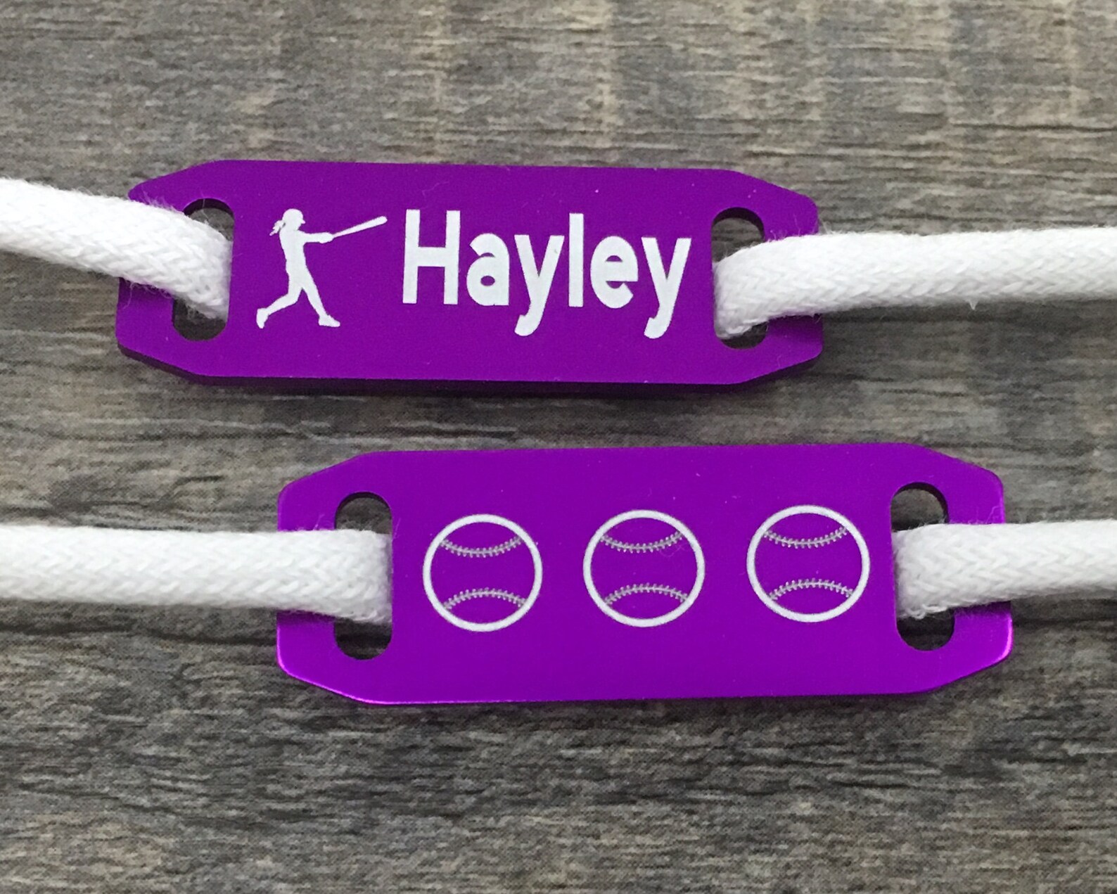 Shoe Tags Shoelace Tags Shoe Charms Softball Gift Softball Etsy