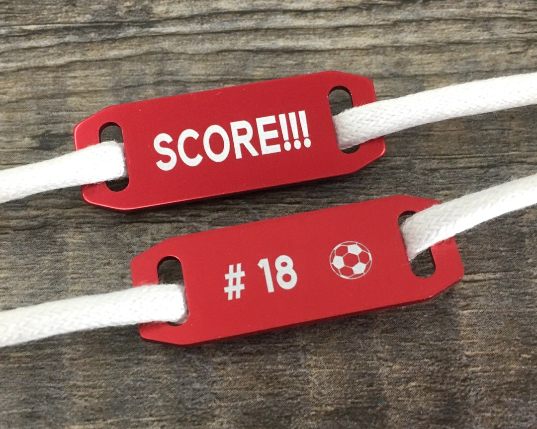 Shoe Tags, Shoelace Tags, Shoe Charms, Motivation Gift, Fundraiser