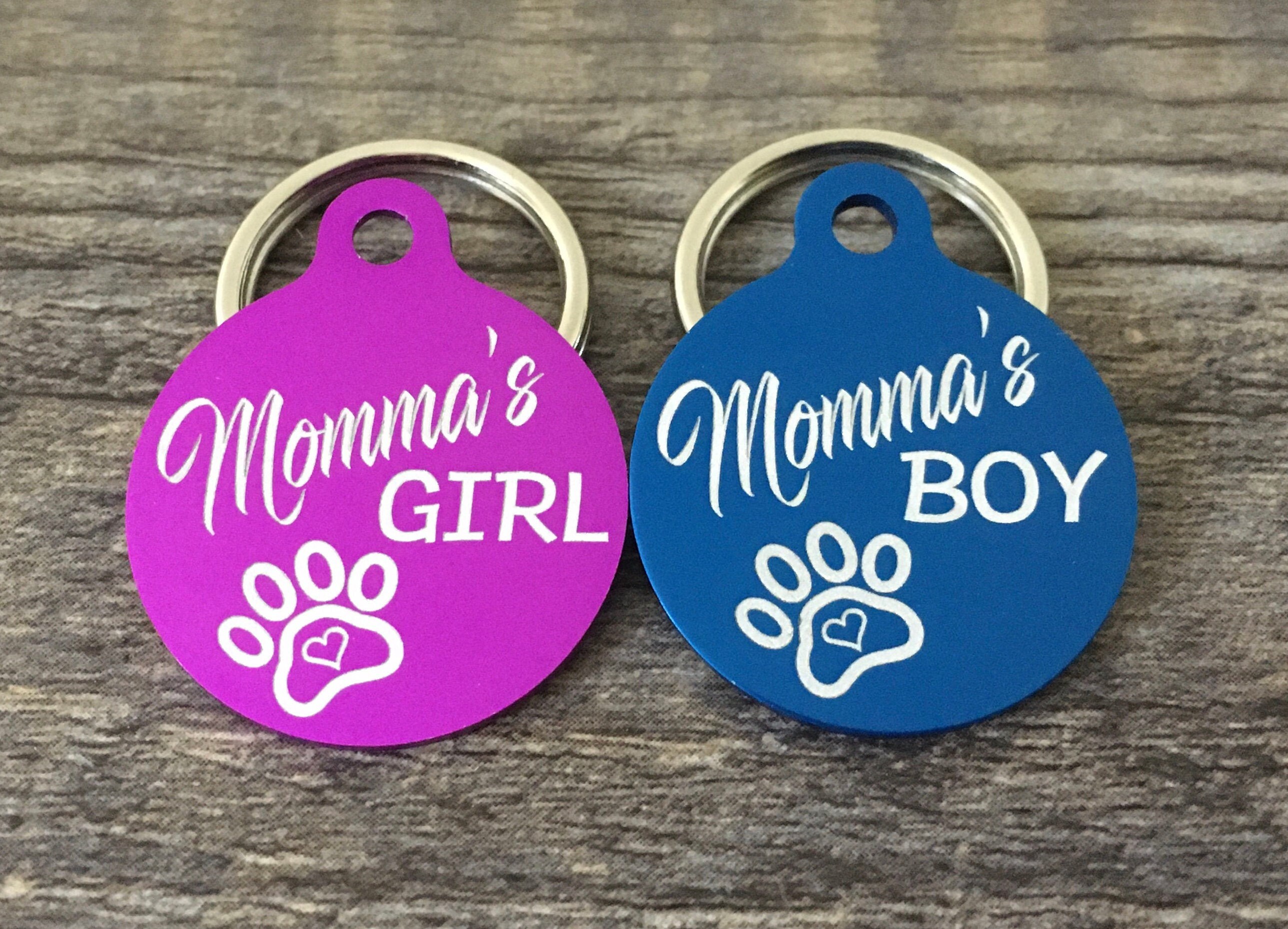 Pet Id Tags Dog Tags for Dogs Engraved Id Tags Dog Tag Etsy