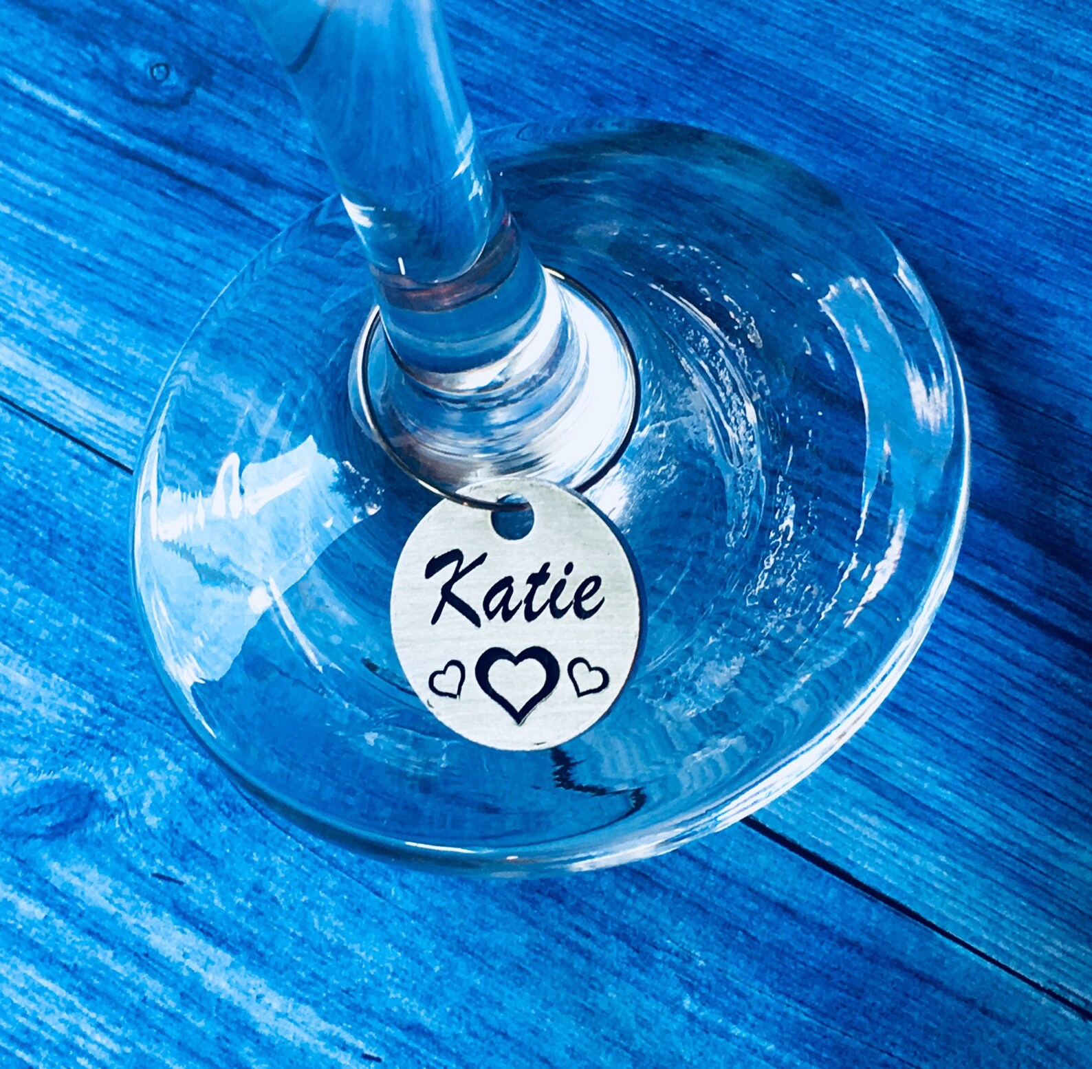 Wine Charms Personalized Custom Wine Charms Bridal Shower Etsy