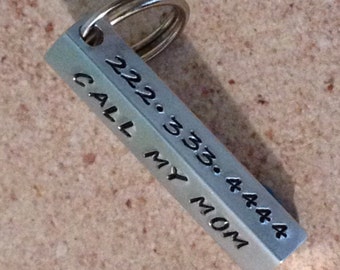 Custom Dog tag, dog tag for dogs, bar id tag, dog id tag, four sided id tag, pet id tags, 4 sided pet tag, personalized id tag
