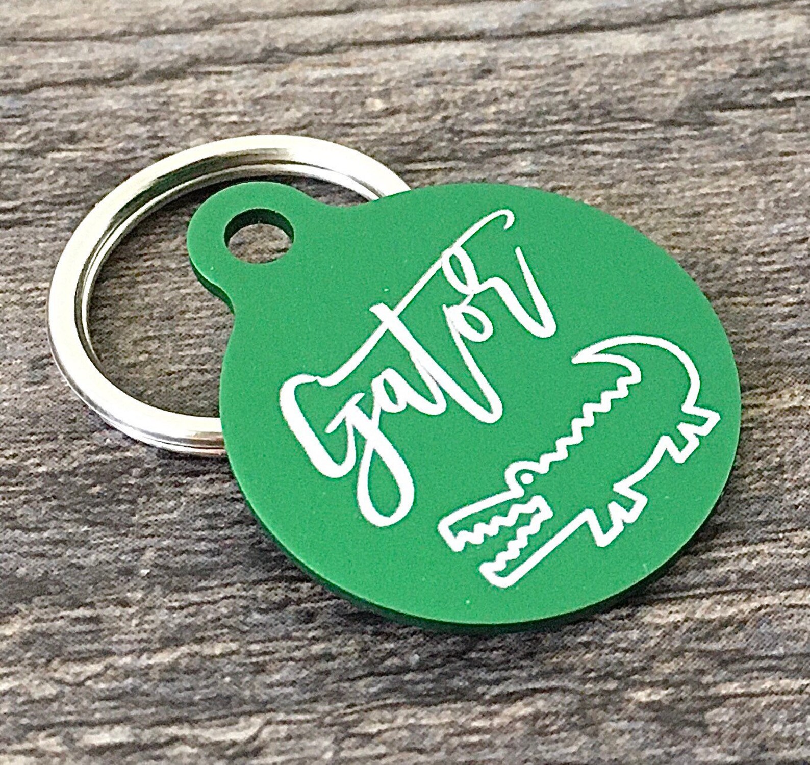 Engraved Pet Tags Pet Id Tags Dog Tags for Dogs Gator Pet Etsy