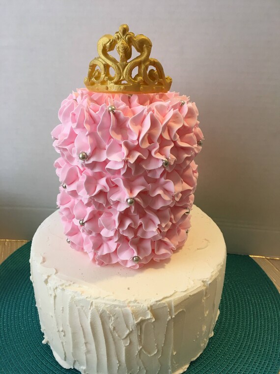 Fake/faux cakes. Beehive fake cakes. Fluff fake cakes. Pink fake cakes. Ruffle Fake cake Il_570xn