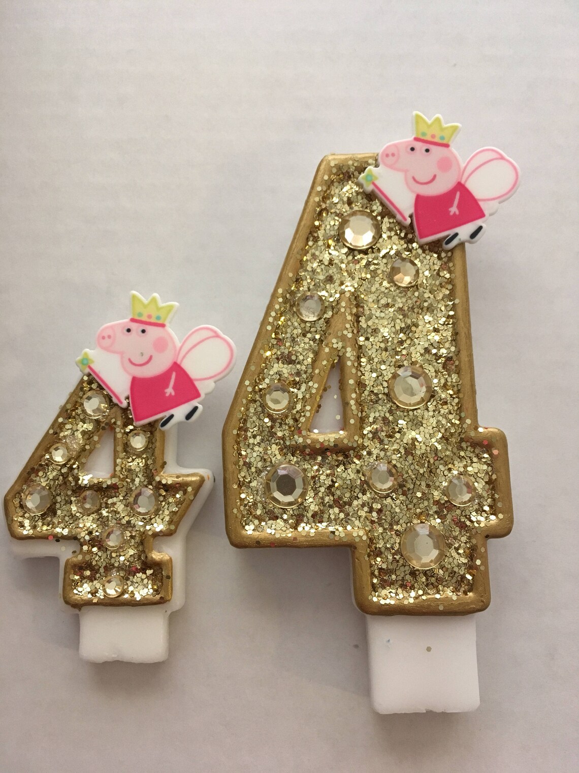 Peppa Pig Birthday Candles. Pig Candles. Pig Party.any Number Etsy