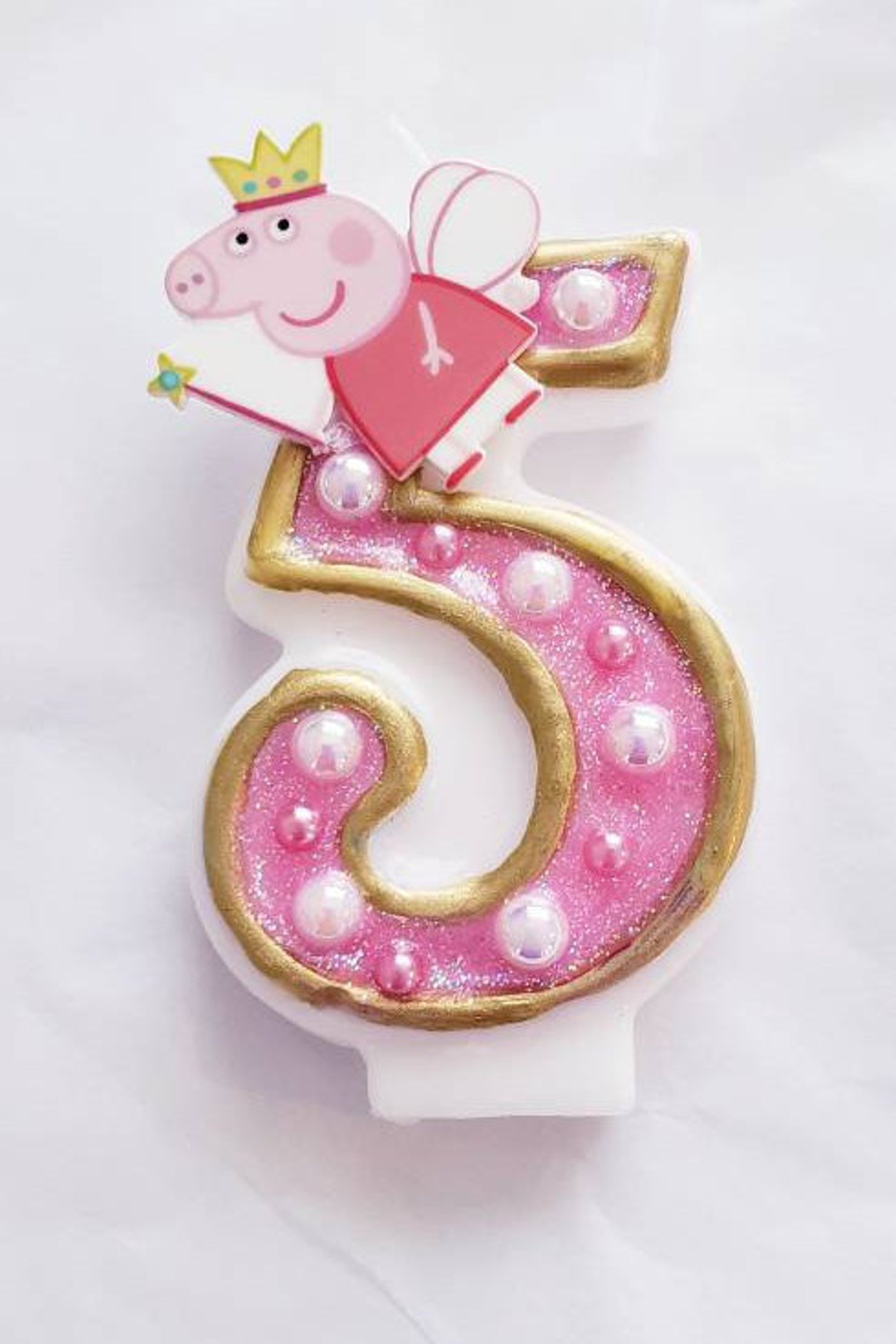 Peppa Pig Birthday Candles. Pig Candles. Pig Party.any Number Etsy