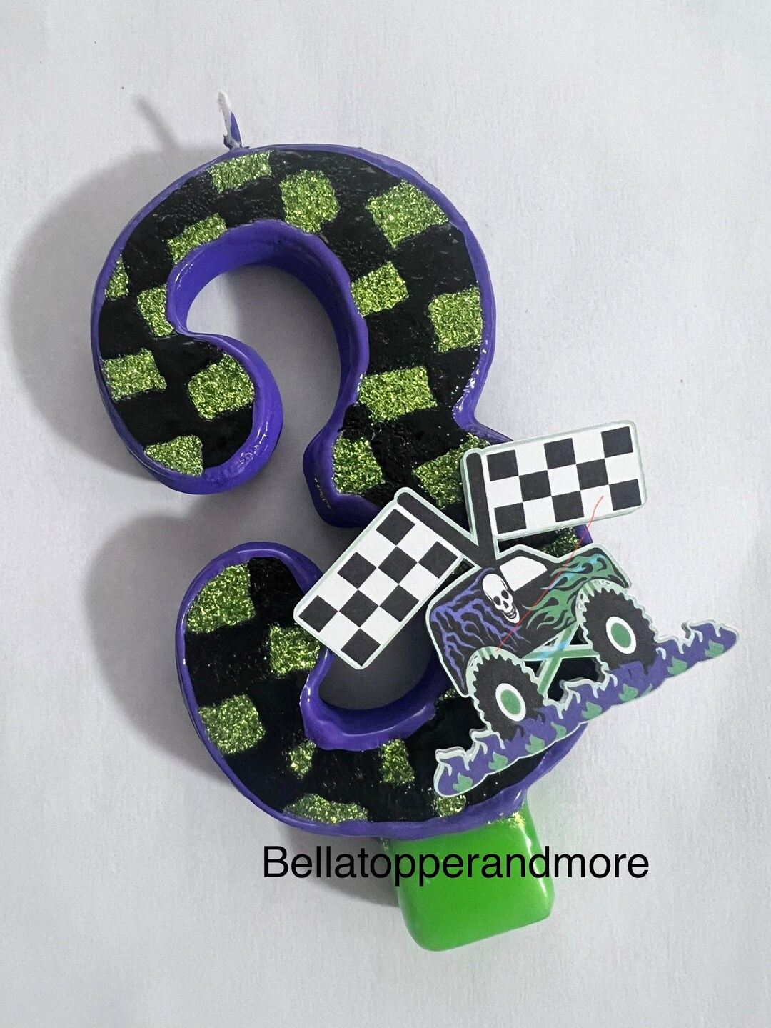 Race Car Birthday Candle. Race Car Birthday . Birthday Candles Etsy