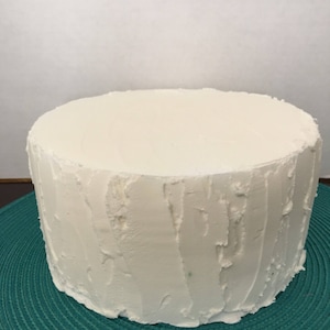 Fake Rustic Display Cake: Vintage Style, 8x3