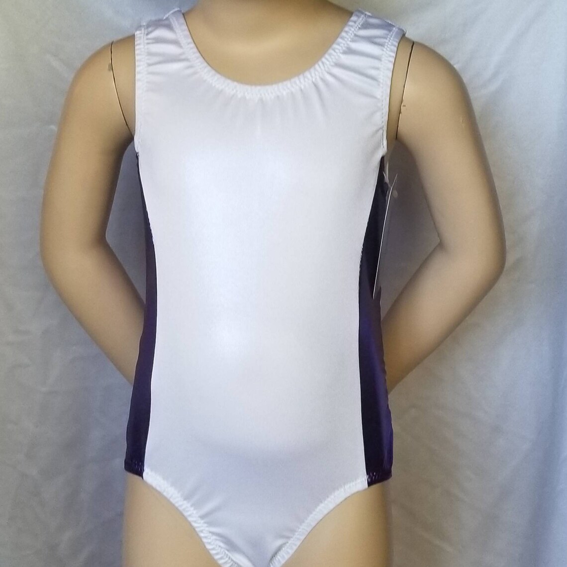 Girls Size 5 Gymnastics Leotard / Child Small Leotard White Etsy