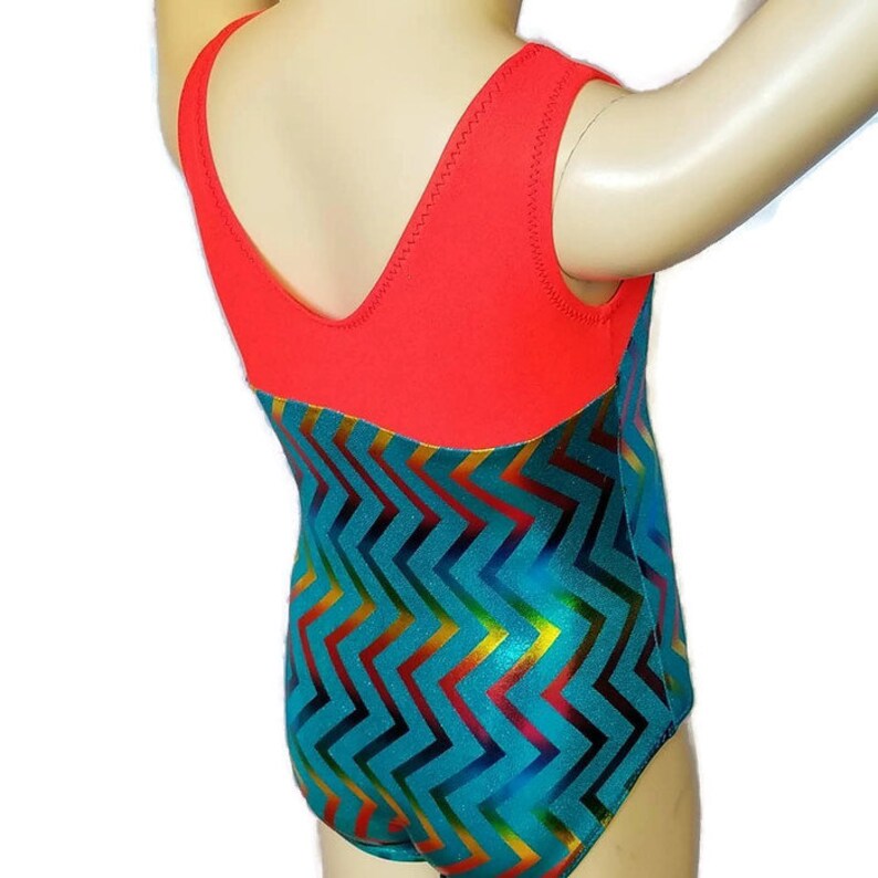 3T Hologram Gymnastics Leotard Girls Size 3T Toddler / Etsy
