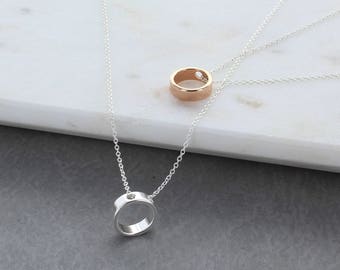 Deep Circle Of Life Necklace