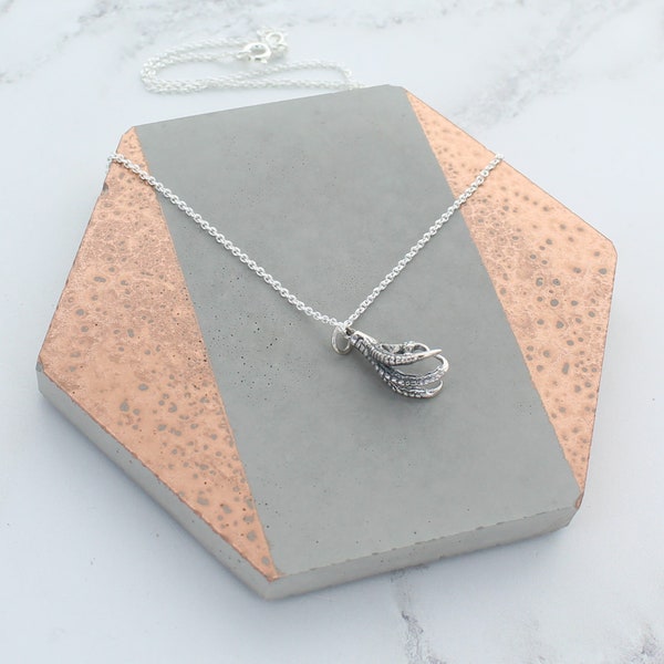 Bird Claw Charm Necklace