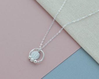 30th Birthday Infinity Initial Bead Necklace