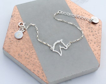 Personalised Horse Charm Bracelet