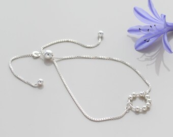 70th Birthday Bead Slider Bracelet