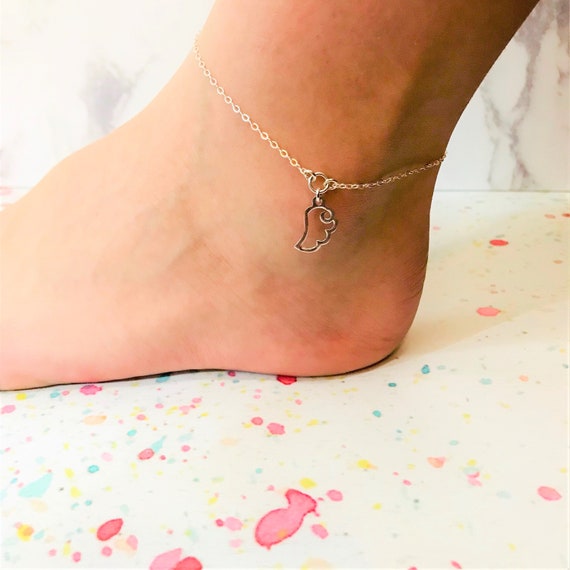 Angel ankle bracelet new arrivals