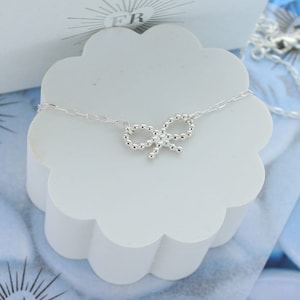 Bow Charm Necklace