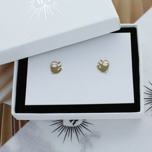 Sloth Stud Earrings