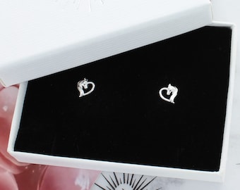 Petite Love Horse Stud Earrings