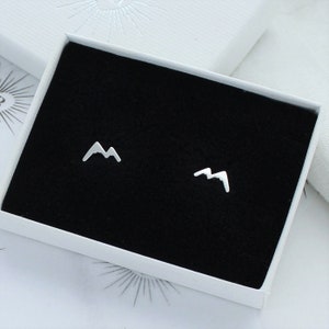 Mountain Stud Earrings