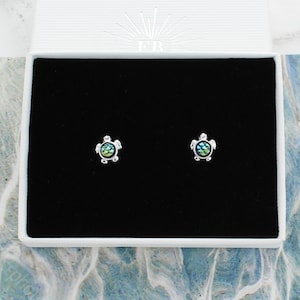 Schildkrötenschuppen Ohrstecker